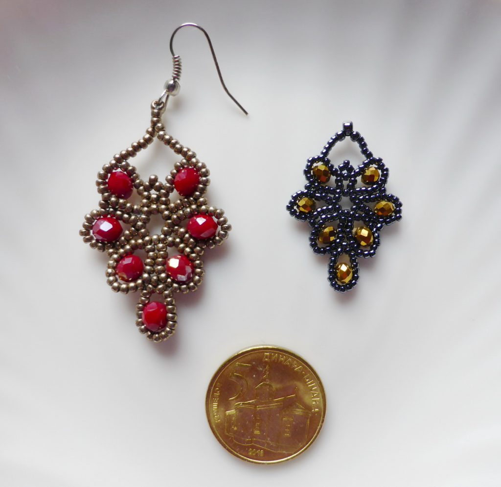 Falling Leaves - u susret jeseni Minđuše Falling Leaves različite veličine