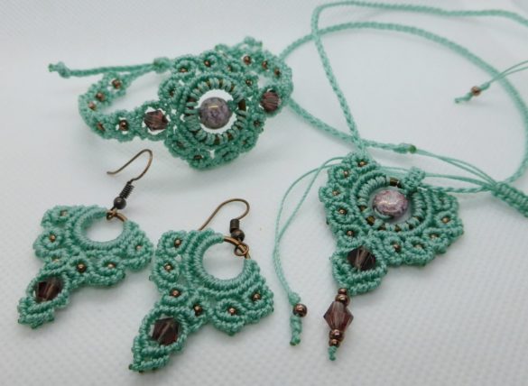 Meliara mikro makrame komplet